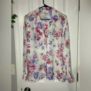 Jones New York sheer blouse